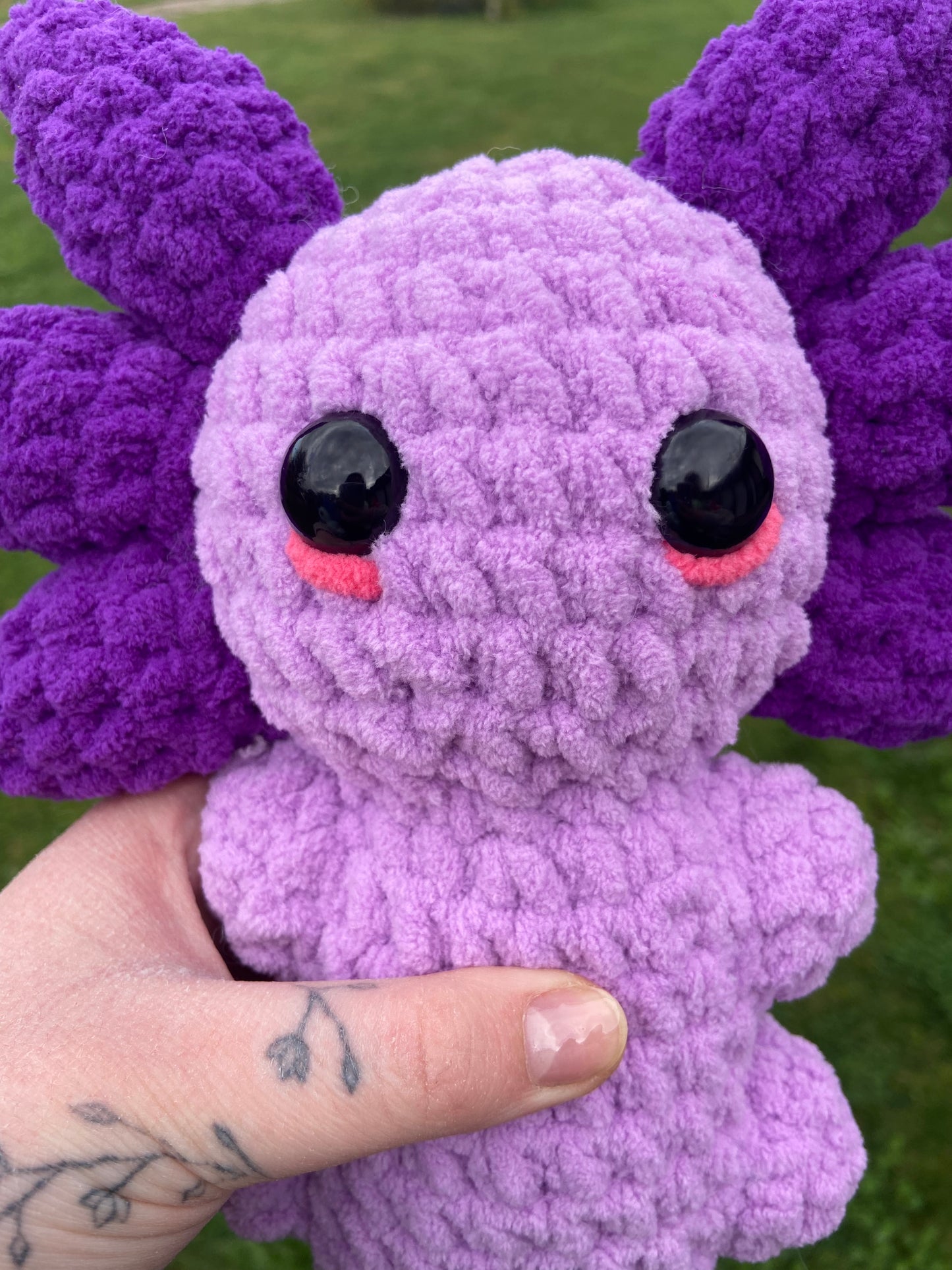 Medium Purple Axolotl