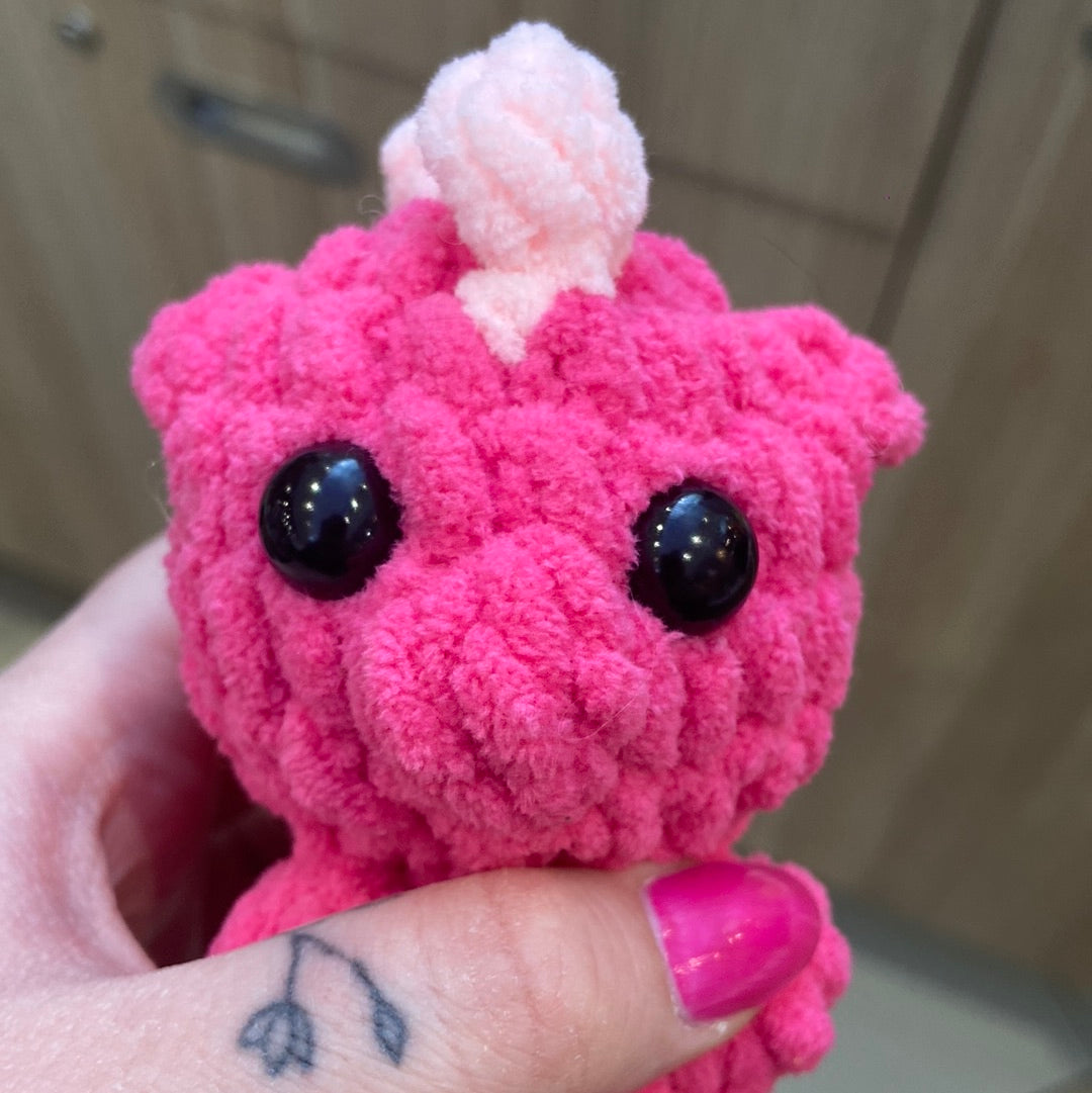 Hot Pink Dinosaur