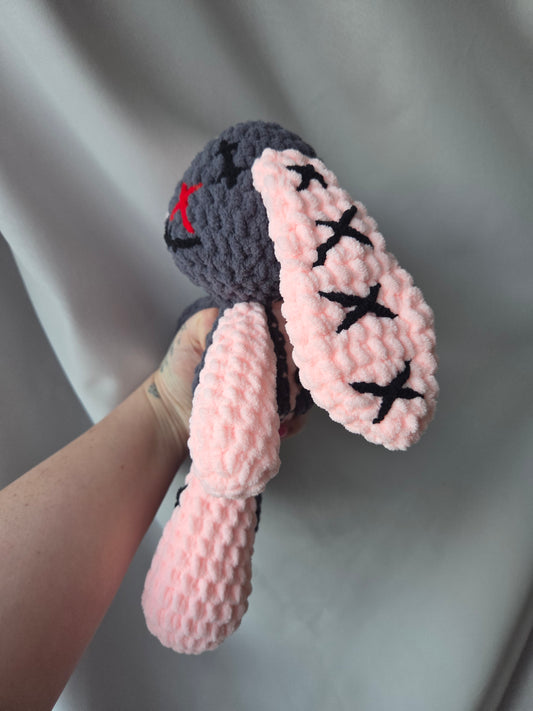 Grey and Pink Mini KeepyBun