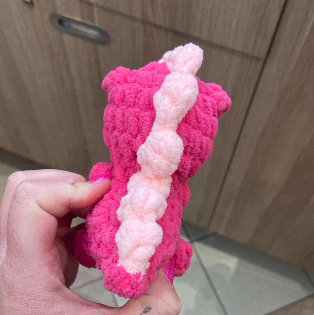 Hot Pink Dinosaur