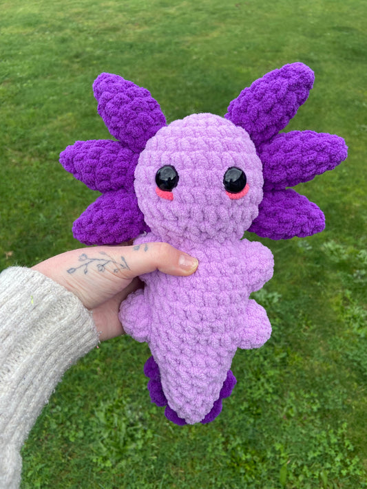 Medium Purple Axolotl