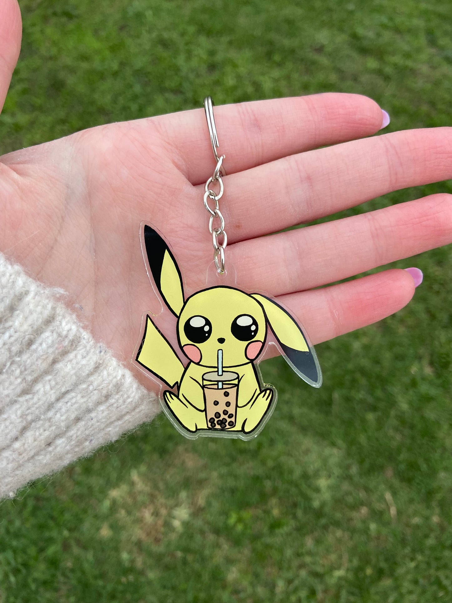 Pikachu Original Artwork Keychain