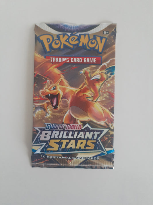 Pokemon Trading Card Booster Pack - Brilliant Stars
