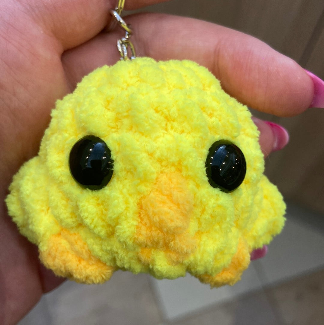 Yellow Chick Keychain Plushie