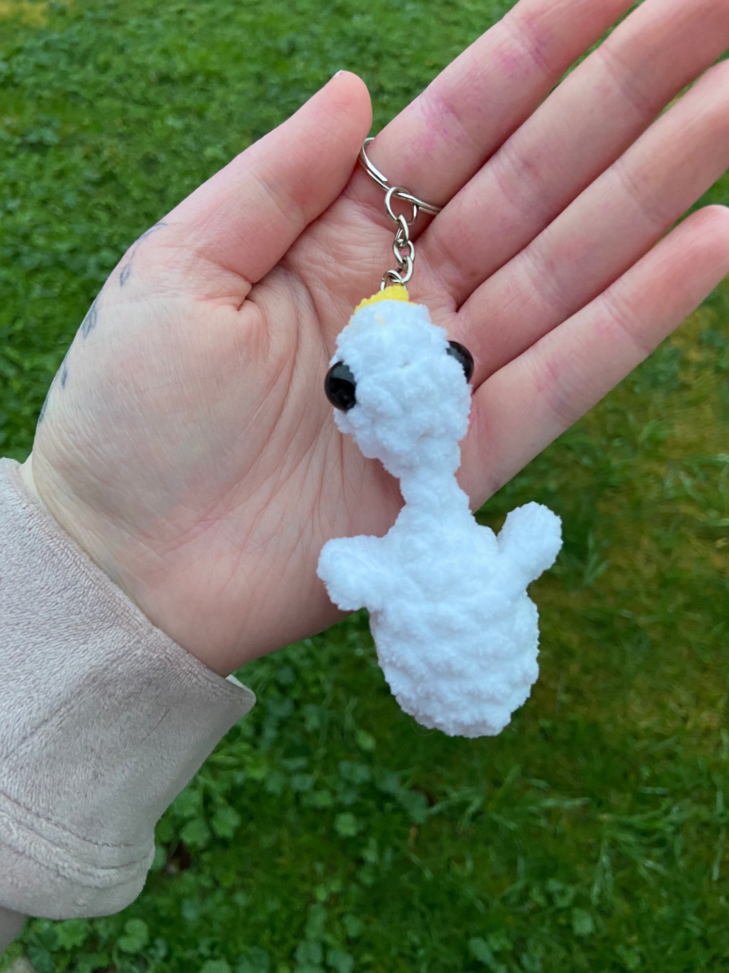 Mini goose keychain