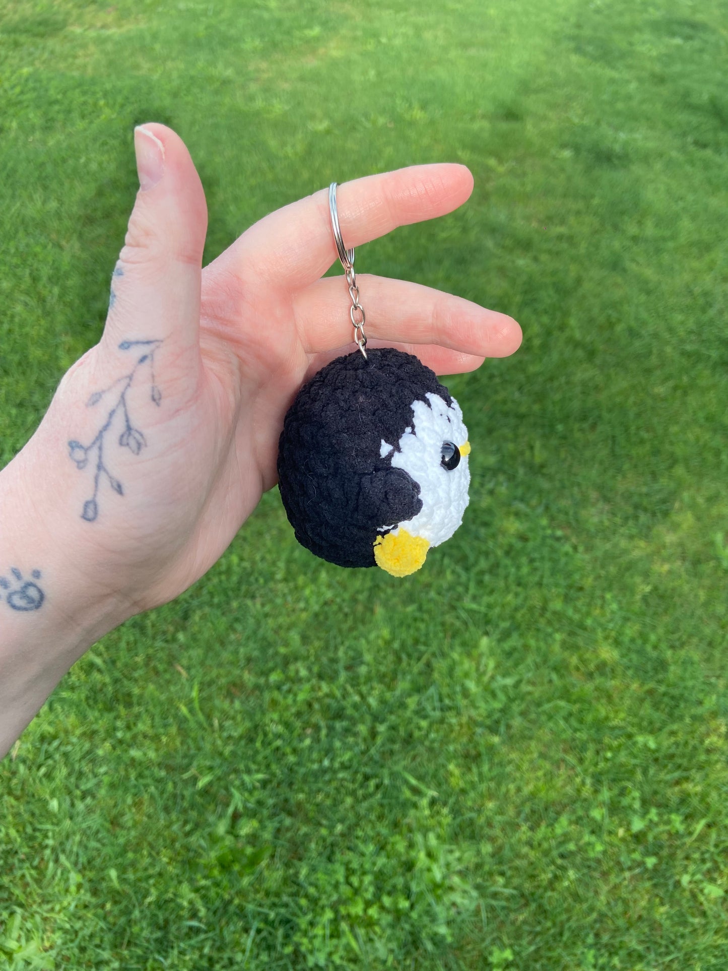 Black Penguin Keychain