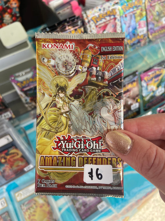 Yu-Gi-Oh! Amazing Defenders Trading Card Booster Pack