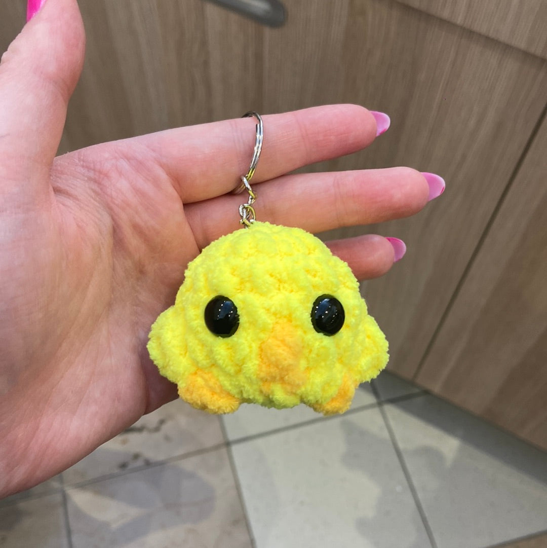 Yellow Chick Keychain Plushie