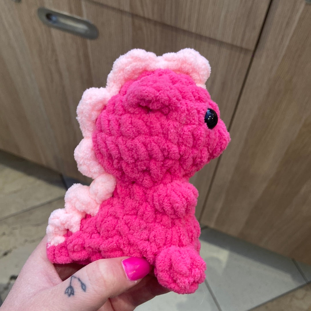 Hot Pink Dinosaur