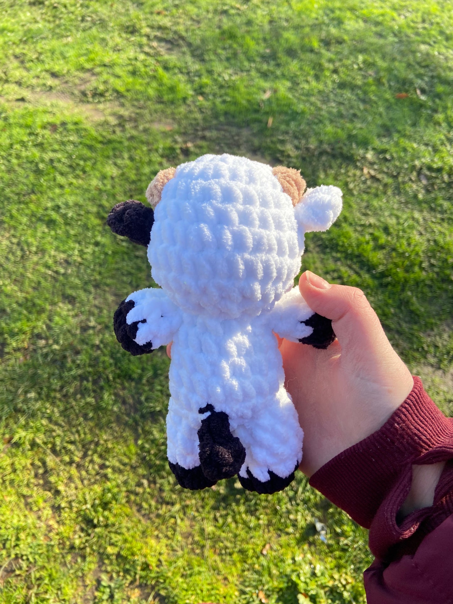 Heart Cow with removable strawberry bag and hat!