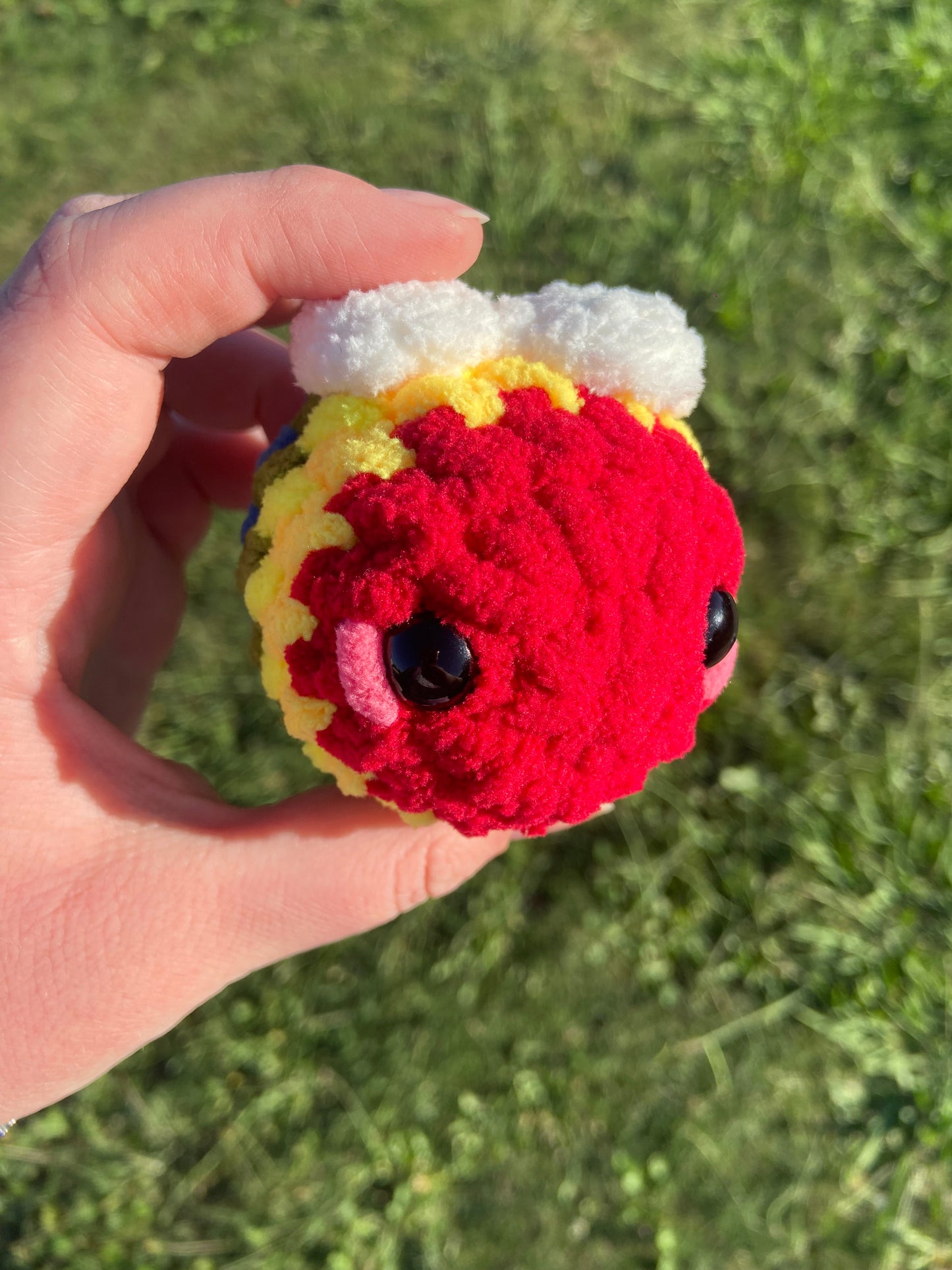 Mini Rainbow Pride Bee