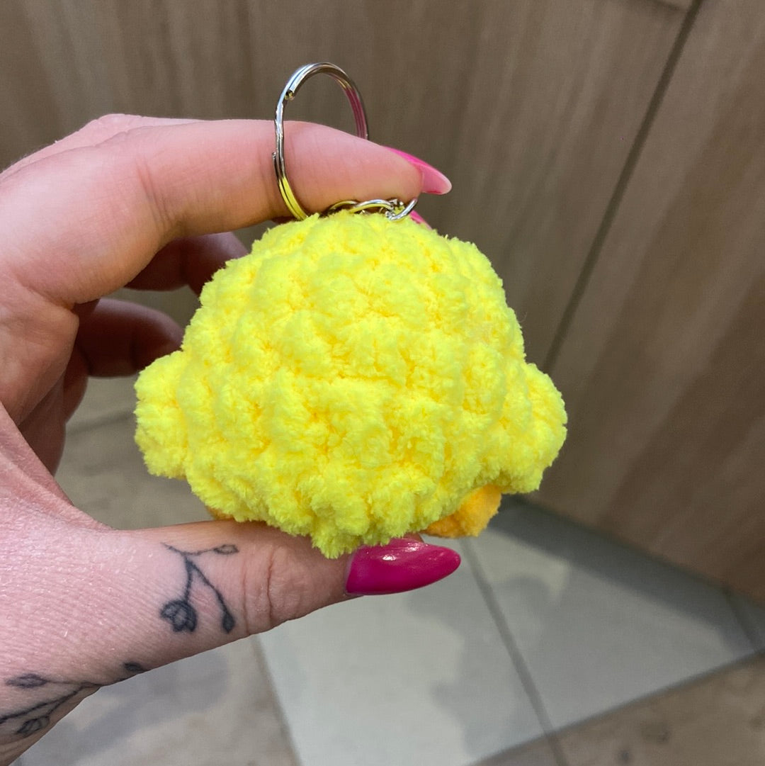 Yellow Chick Keychain Plushie