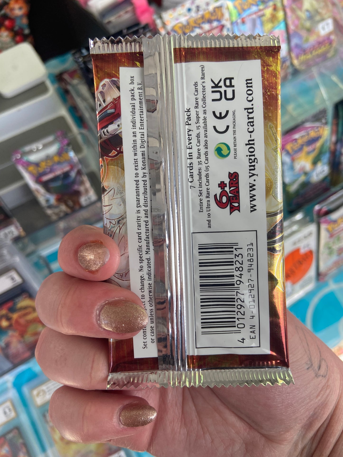 Yu-Gi-Oh! Amazing Defenders Trading Card Booster Pack