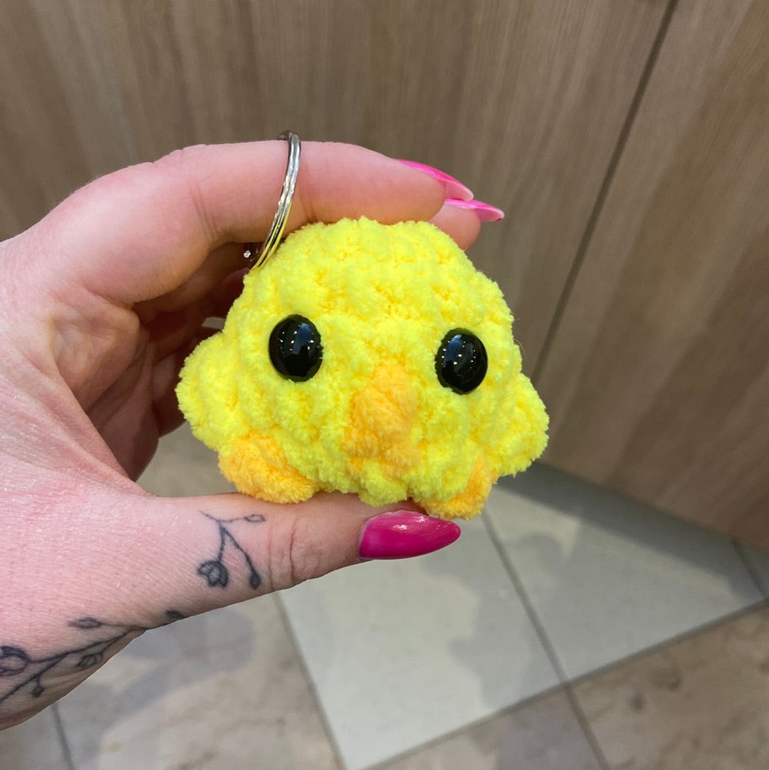 Yellow Chick Keychain Plushie