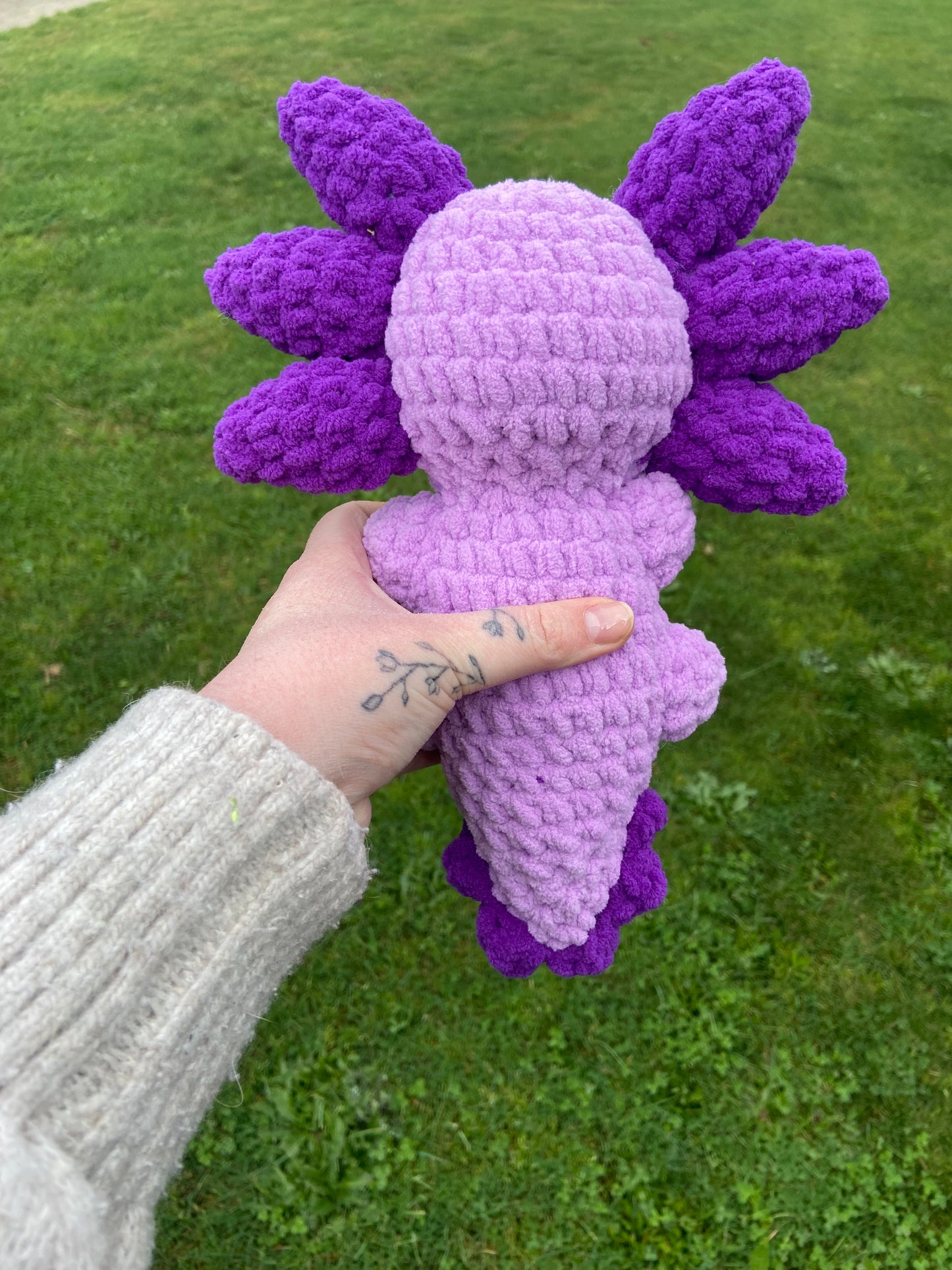 Medium Purple Axolotl