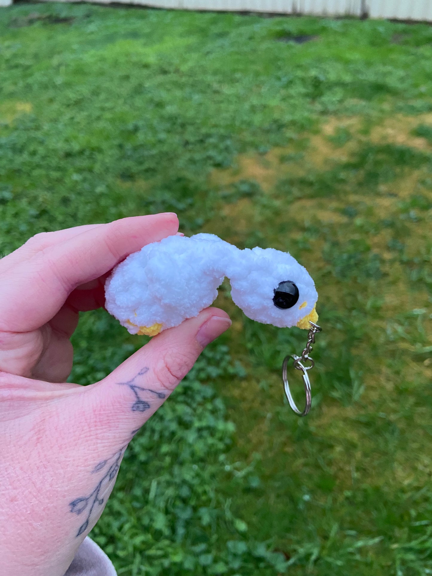 Mini goose keychain