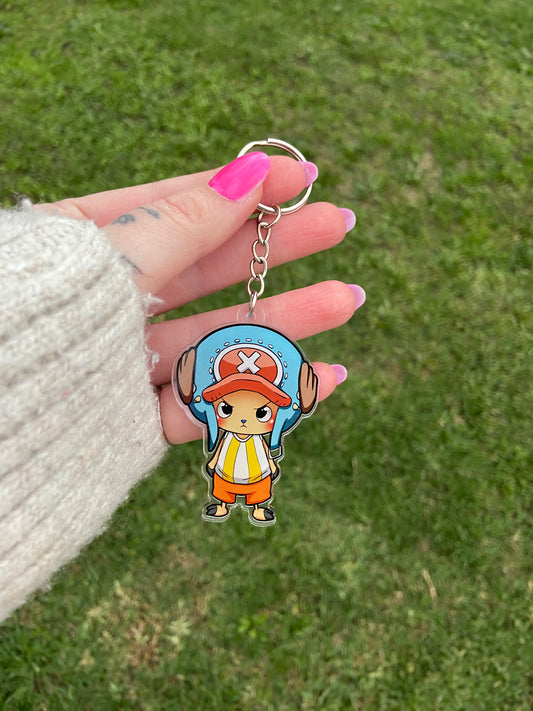 Tony Tony Chopper Original Artwork Keychain