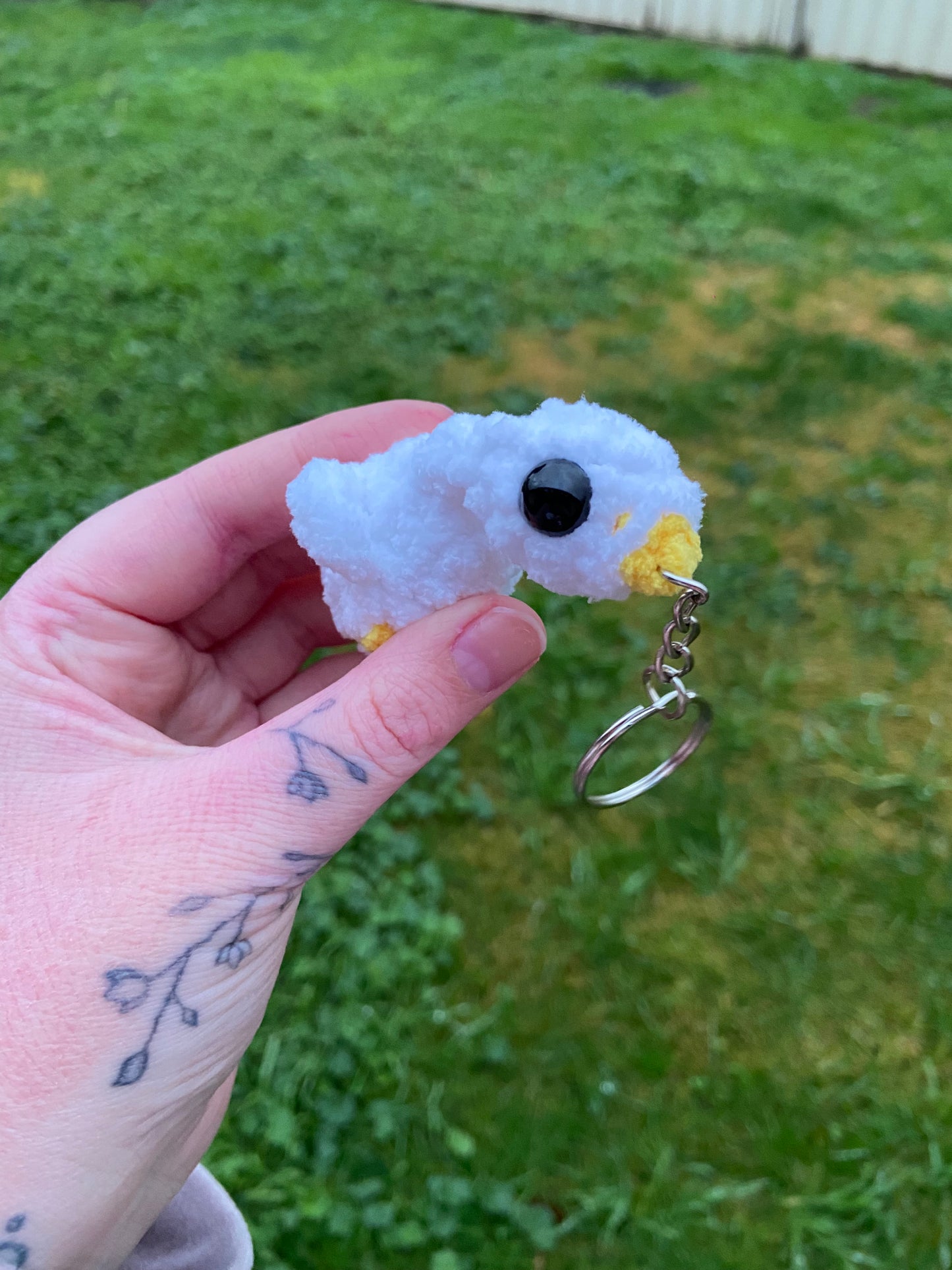 Mini goose keychain