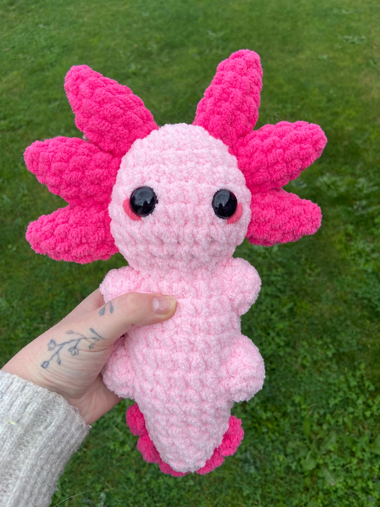 Medium Pink Axolotl