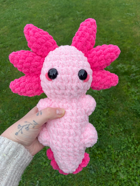 Medium Pink Axolotl