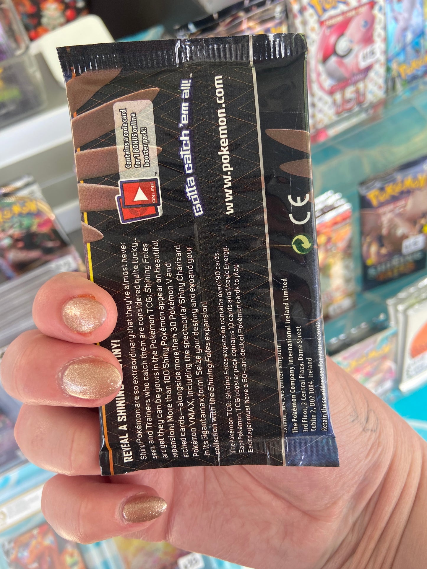 Pokemon Shining Fates Sealed Booster Pack