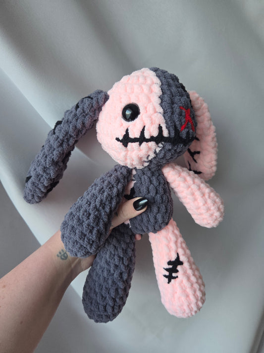 Grey and Pink Mini KeepyBun